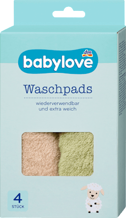 Waschpads bunt babylove