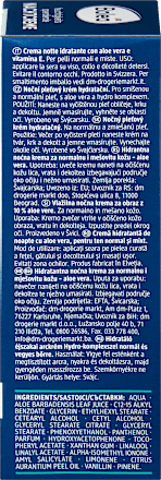 Vlažilna nočna krema za obraz z aloe vero Balea