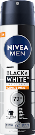 Pánsky antiperspirant v spreji Black & White Invisible Ultimate Impact NIVEA MEN