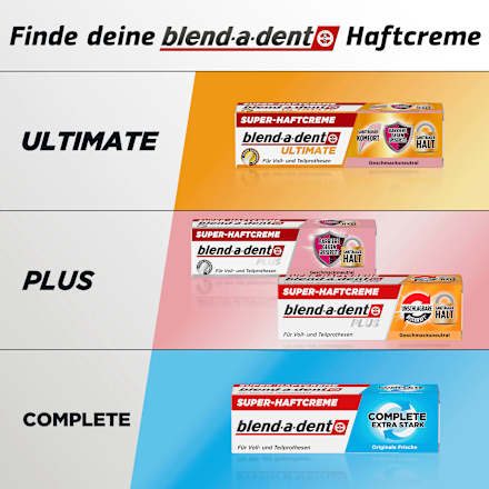 Haftcreme Complete Original blend-a-dent