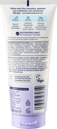 Fußcreme ultra sensitive Balea med