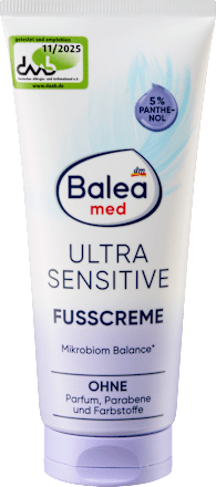 Fußcreme ultra sensitive Balea med