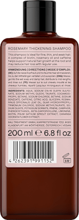 Shampoo Rosmarin  BALI CURLS