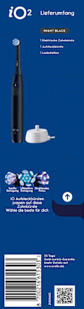 Elektrische Zahnbürste Series iO2 schwarz Oral-B