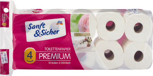 Toaletný papier Premium 10x200  Sanft&Sicher