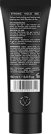Haargel starker Halt  BALI GENTS