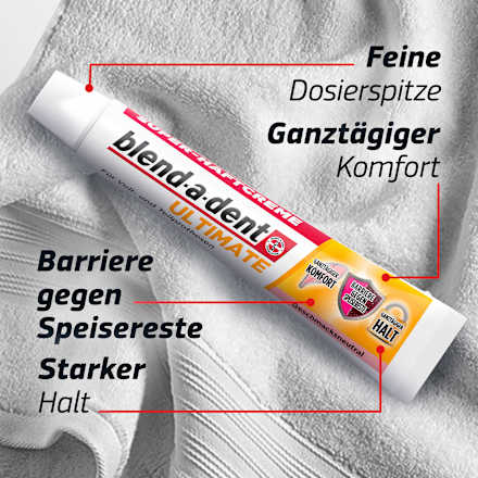 Haftcreme Ultimate geschmacksneutral blend-a-dent