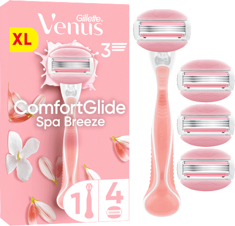 Rasierer, Comfortglide Spa Breeze Starterset Gillette Venus