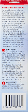 Fußcreme Hornhautentferner Salbe Balea