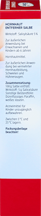 Fußcreme Hornhautentferner Salbe Balea