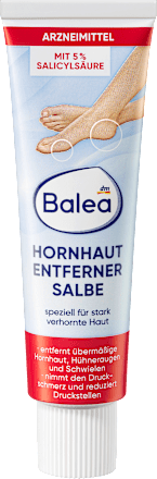 Fußcreme Hornhautentferner Salbe Balea