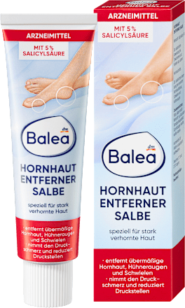 Fußcreme Hornhautentferner Salbe Balea
