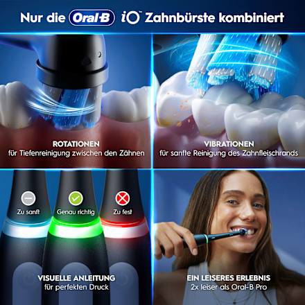 Elektrische Zahnbürste iO Series 3 black Oral-B