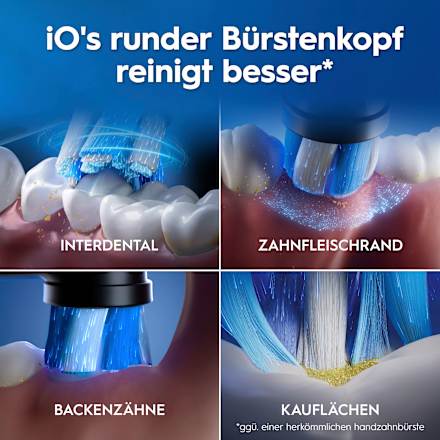 Elektrische Zahnbürste iO Series 3 black Oral-B