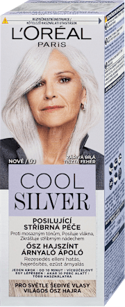 barva na vlasy Cool Silver, zářivá bílá L'ORÉAL PARiS