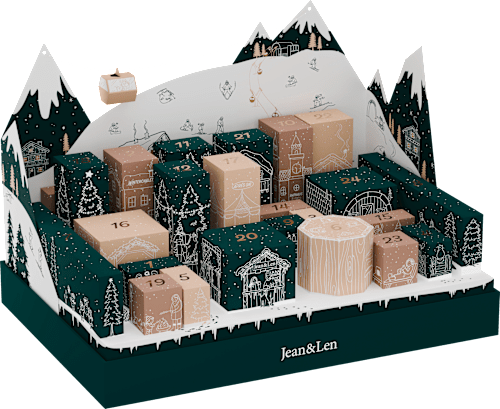 Adventskalender 2026 Winterlandschaft Jean&Len