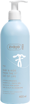 med šampon i gel za kupanje Baby & Kids ziaja