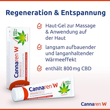 Cannaren W 800mg wärmendes CBD-Gel Cannaren W