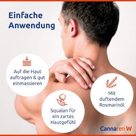Cannaren W 800mg wärmendes CBD-Gel Cannaren W