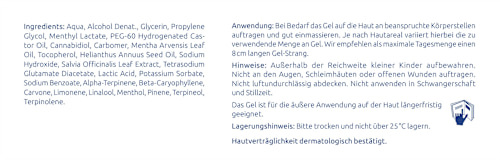 Cannaxil K 800mg kühlendes CBD-Aktiv-Gel Cannaxil K
