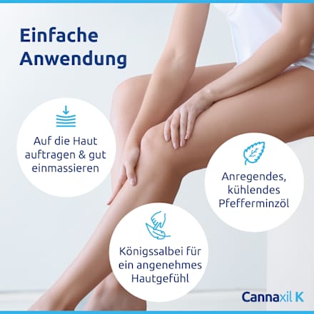 Cannaxil K 800mg kühlendes CBD-Aktiv-Gel Cannaxil K