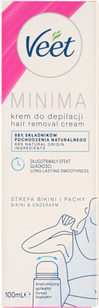 MINIMA depilační krém bikiny a podpaží Veet