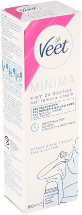 MINIMA depilační krém bikiny a podpaží Veet
