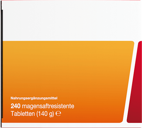 Wobenzym immun, Enzymkombination, magensaftresistente Tabletten Wobenzym