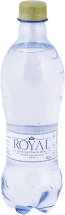 Prírodná minerálna voda - sýtená Royal Water
