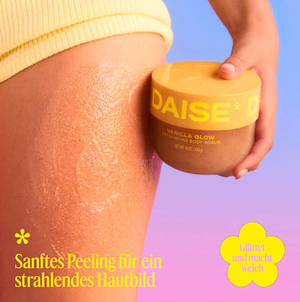 Körperpeeling Vanilla Glow DAISE