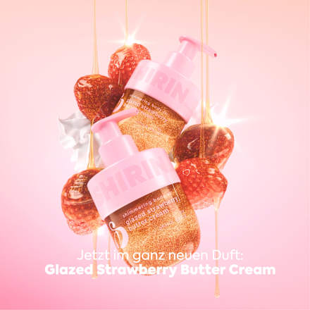Körperöl Shimmering Body Oil Strawberry SHIRIN BEAUTY