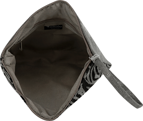 Kosmetiktasche "Believe in yourself" Zebramuster manòu