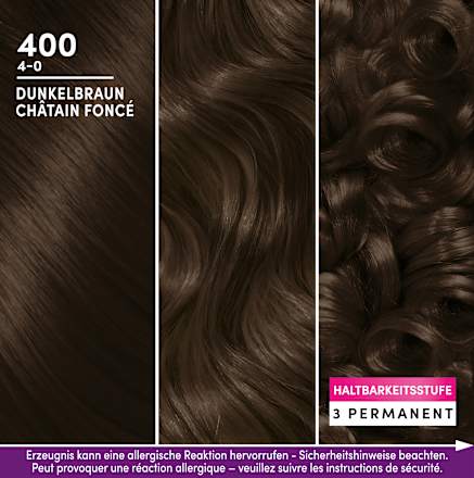 Permanente Schaumcoloration - Nr. 400 Dunkelbraun Schwarzkopf Perfect Mousse