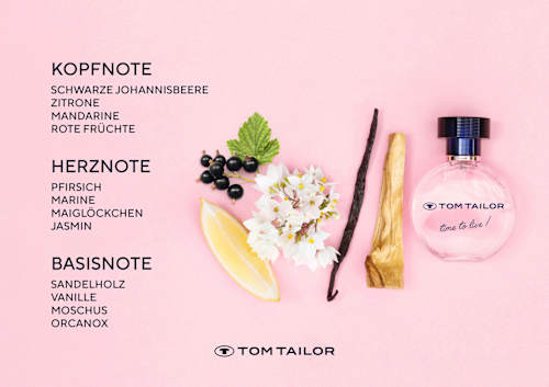 Eau de Parfum Time to live TOM TAILOR
