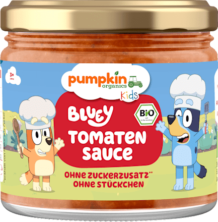 Tomatensauce Bluey ab 3 Jahren pumpkin organics