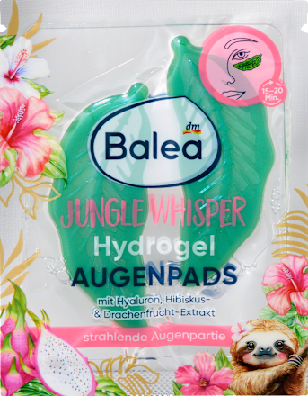 hydrogelové oční polštářky Lenochod Balea