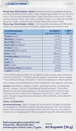 Haar Vital kompleks za lase Mivolis