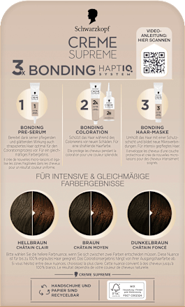 Dauerhafte Coloration Creme Supreme - Nr. 5-60 Schokobraun Schwarzkopf CREME SUPREME