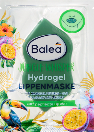hydrogelová maska na rty Tukan Balea