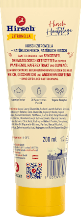 Duschgel Ultra Sensitive Zitronella Hirsch