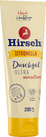 Duschgel Ultra Sensitive Zitronella Hirsch