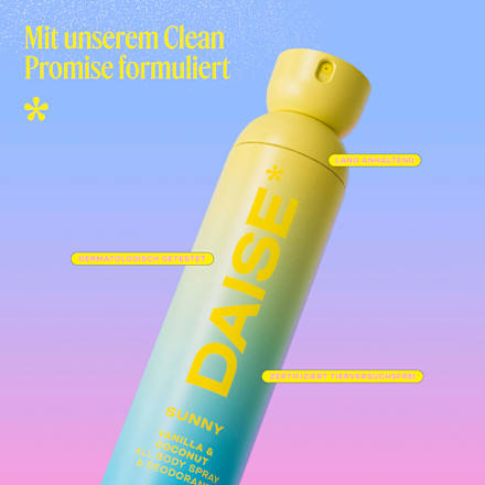 Deospray Sunny Vanille & Kokos DAISE