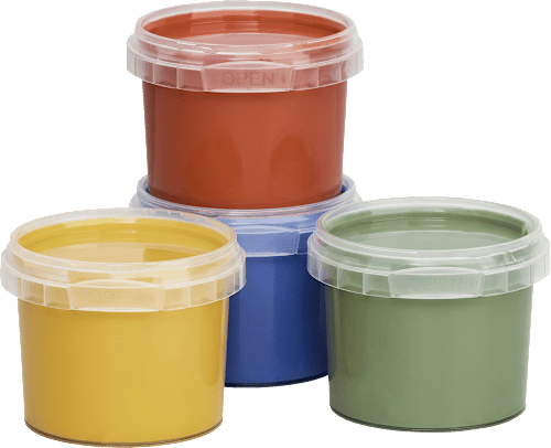 Fingermalfarbe Set (4 x 120 g) Grünspecht
