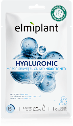 Mască șervețel cu acid hialuronic Elmiplant