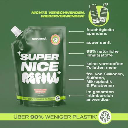 Feuchtschaum Super Nice Refill nevernot