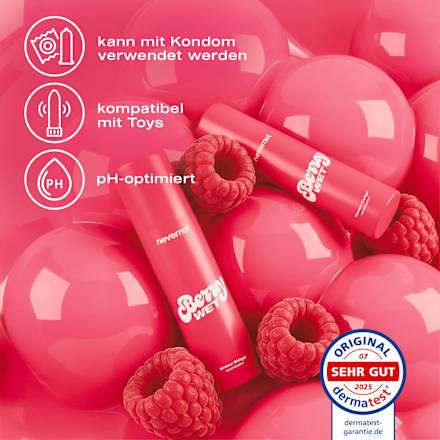 Gleitgel Berry Wet nevernot