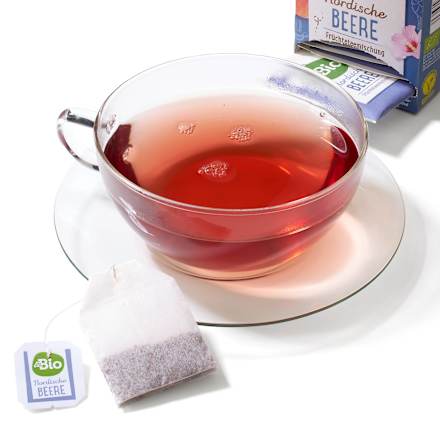 Früchtetee, Nordische Beere mit Heidelbeere & Preiselbeere (20 Beutel) dmBio