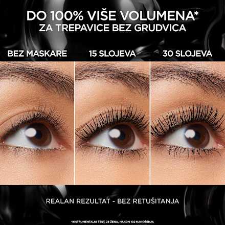 PARADISE BIG DEAL LATEX maskara - crna L'ORÉAL PARiS