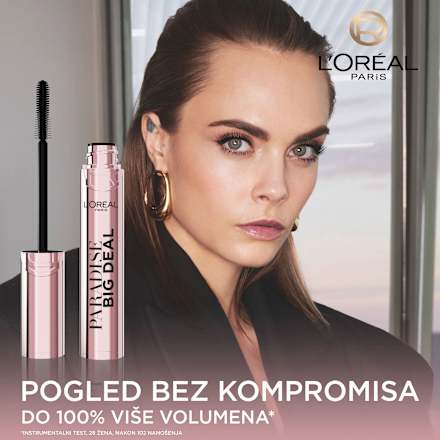 PARADISE BIG DEAL LATEX maskara - crna L'ORÉAL PARiS