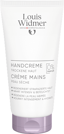 Louis Widmer Handcreme parfümfrei trockene&strap. Haut Louis Widmer